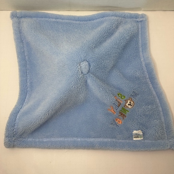 Baby Gear Silly Monkey Blue Security Blanket Lovey - Picture 3 of 4